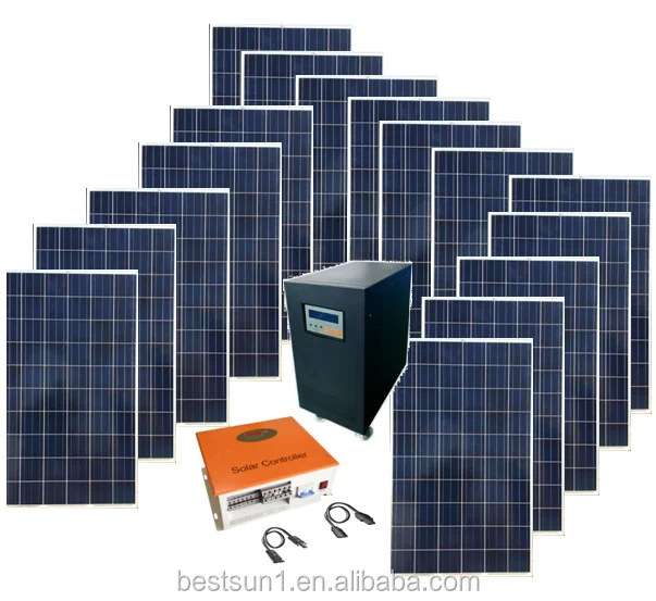 commercial standard solar generator 15KW for home , office and small factory use