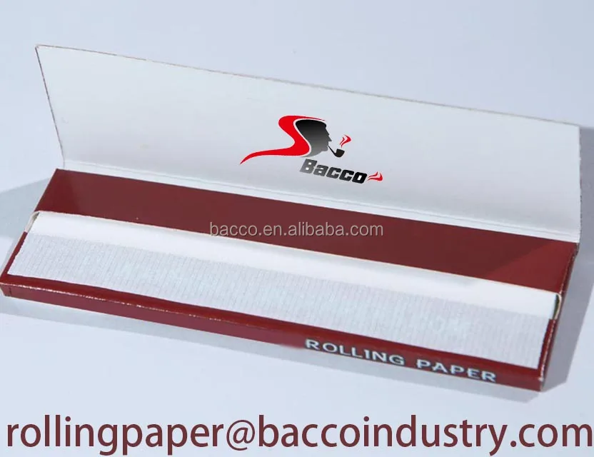 Custom rolling paper smoking, tobacco paper custom logo