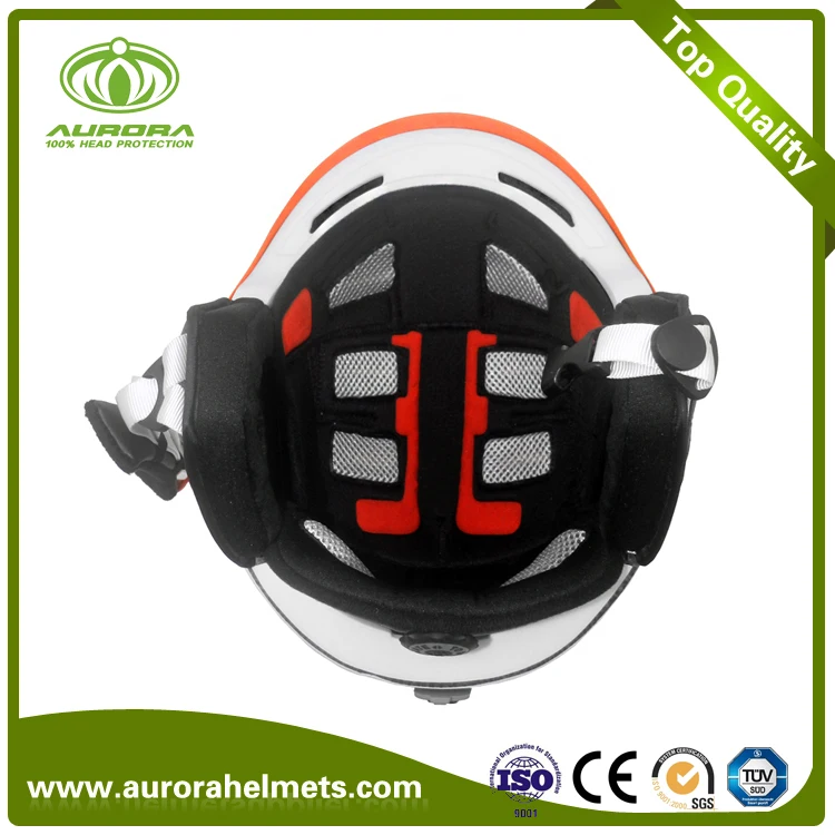 
CE EN 1077 professional ski gear streamlined types of race helmet for men women kids 