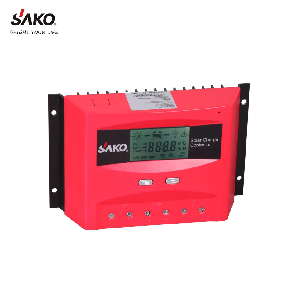 cheap  price 12V 24V 48V  LCD pwm solar charger controller