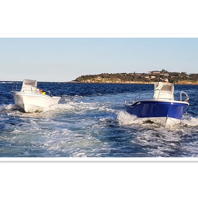 Liya Fiberglass Outboard Fishing Boat 19ft Small Boat With Engine