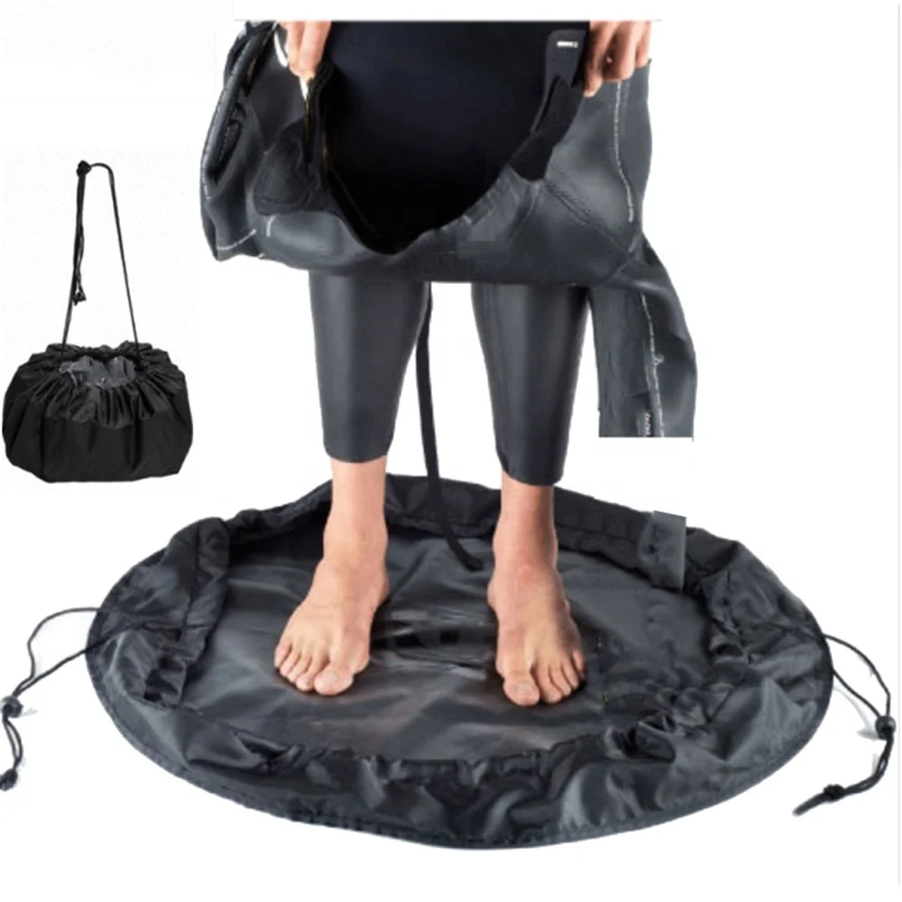 
Customized Heavy duty Changing Mat Wetsuit Bag change mats with 75cm Diameter 