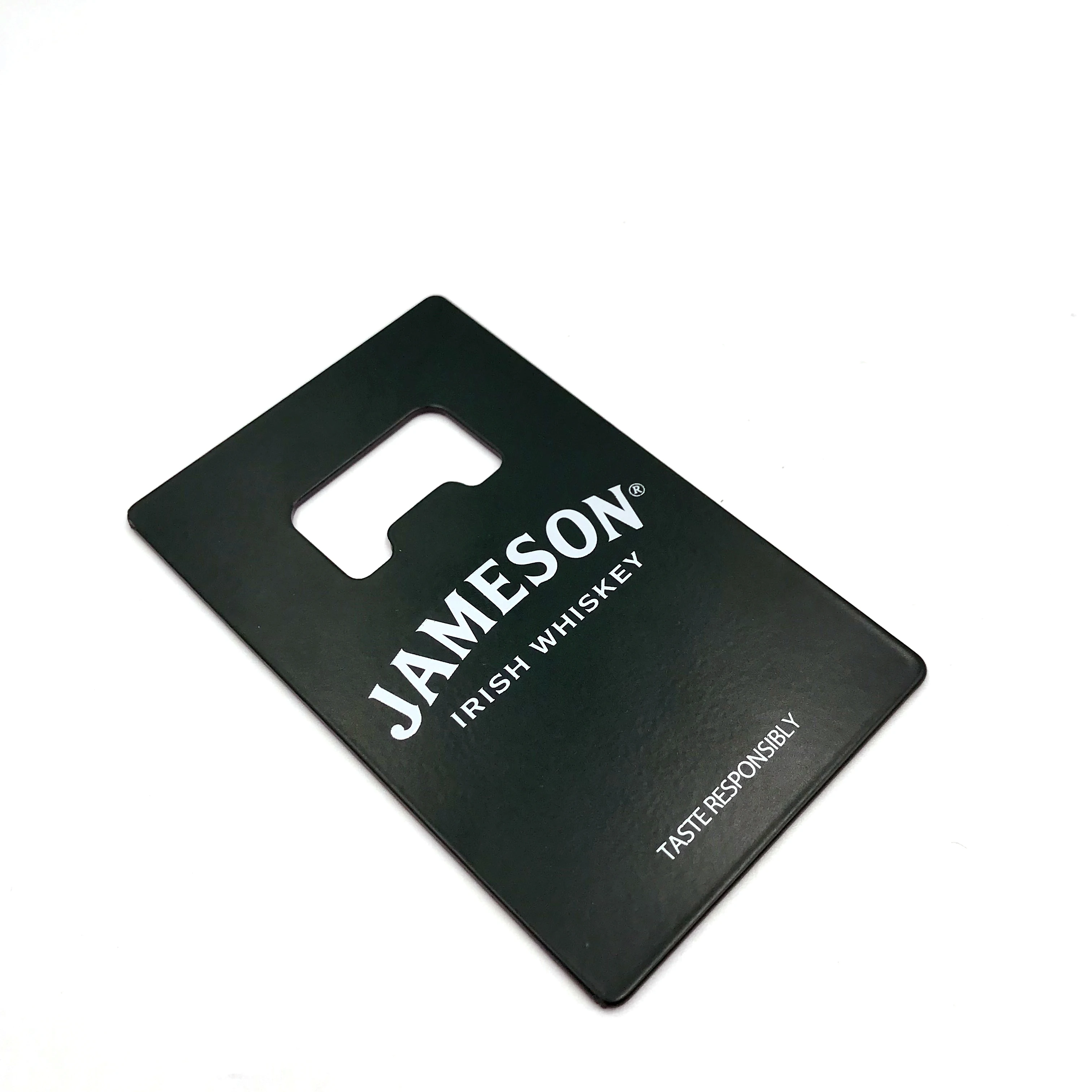 Wholesale Cheap Price!Custom bottle opener,stainless steel beer opener credit card shape,wall mount bottle opener