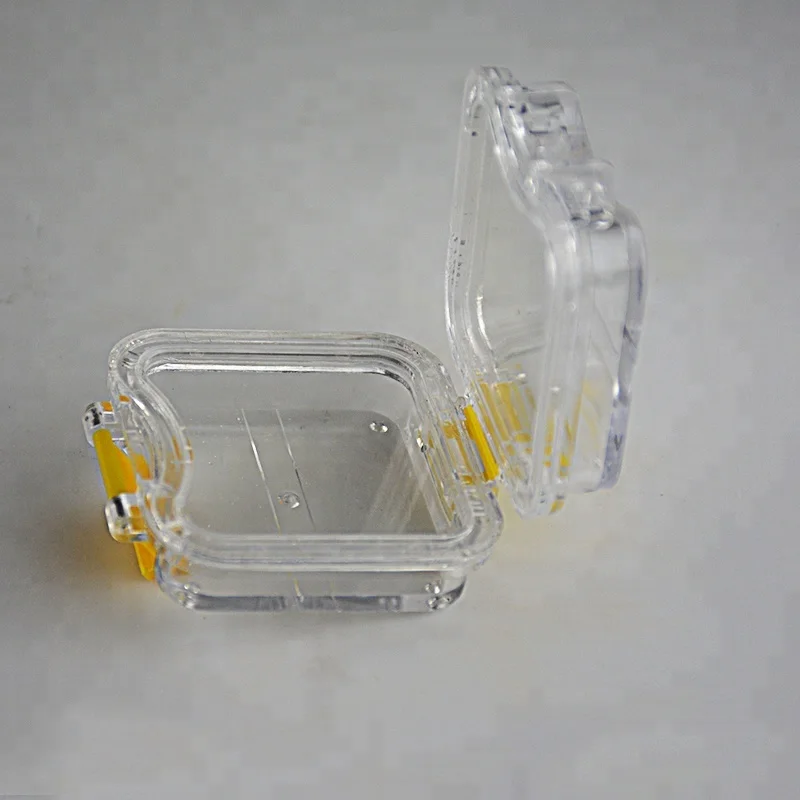 Clear dental teeth crown bur box for dental