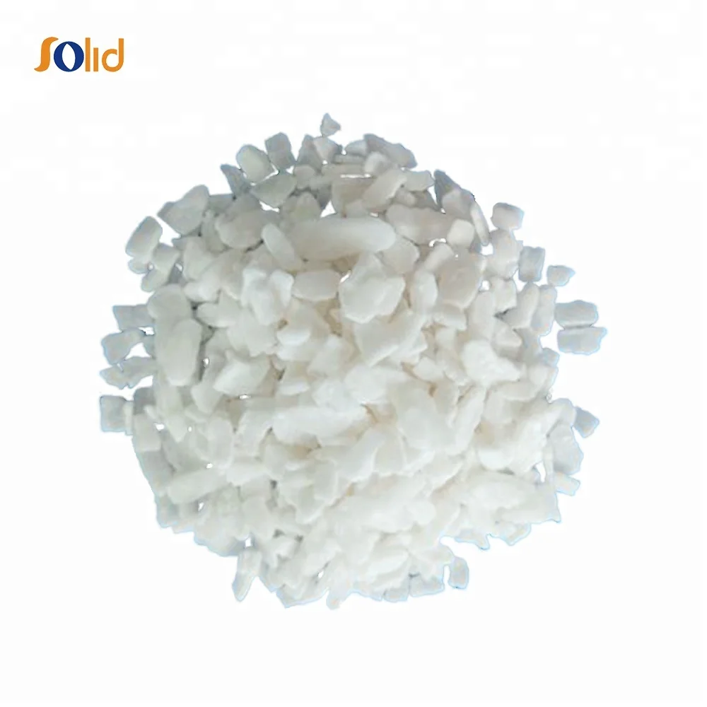 Calcium chloride 74%-77% white flakes superdry calcium chloride