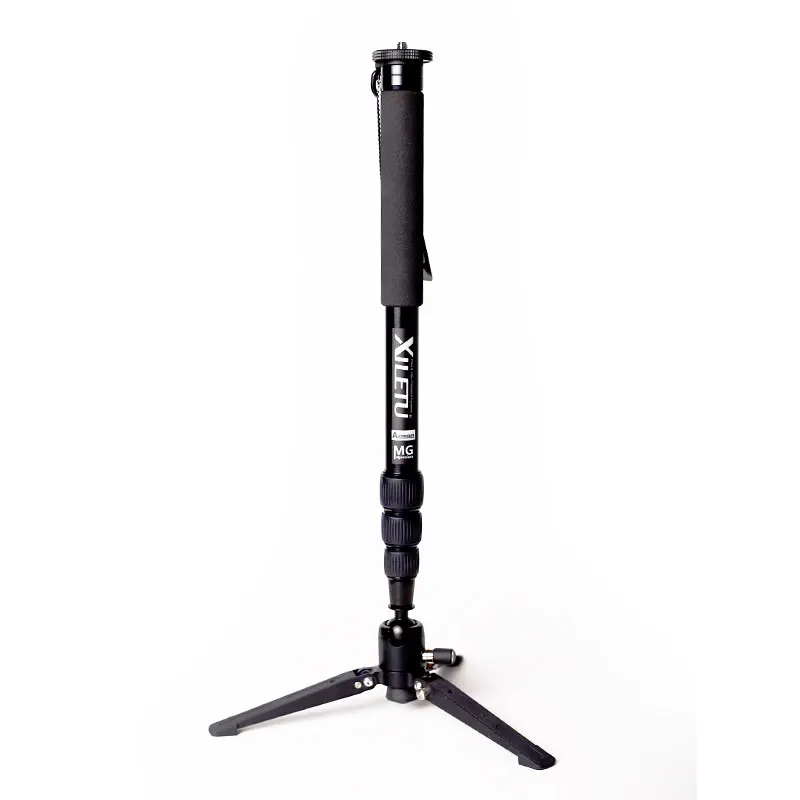 XILETU MV284A+LS4 Professional Video Monopod Tripod&fluid head Set