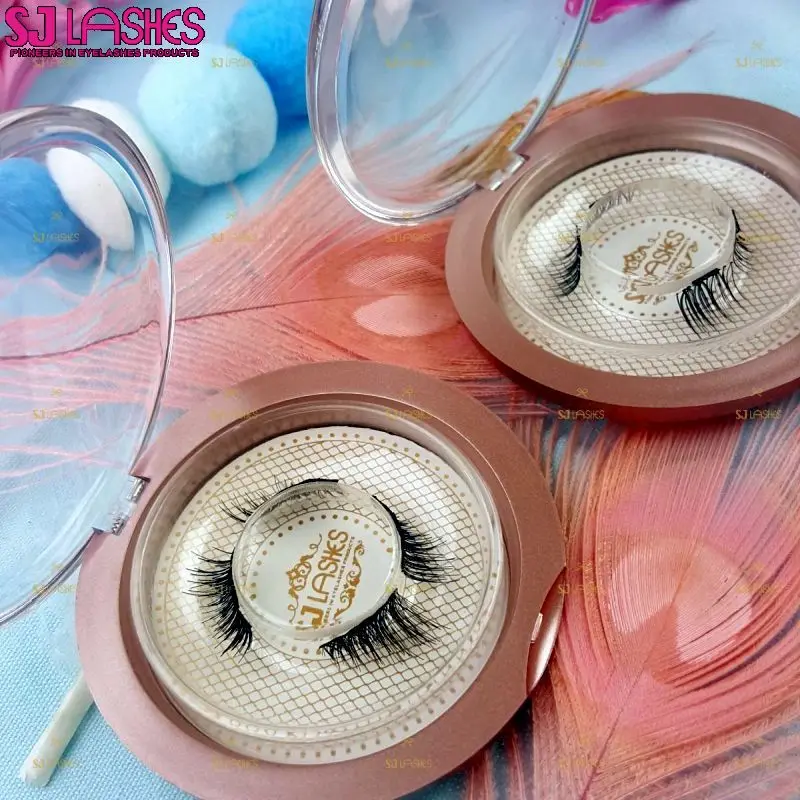 Custom False Magnet Eyelashes Magnetic Eyelashes Whole Sale Private Label Lashes Box
