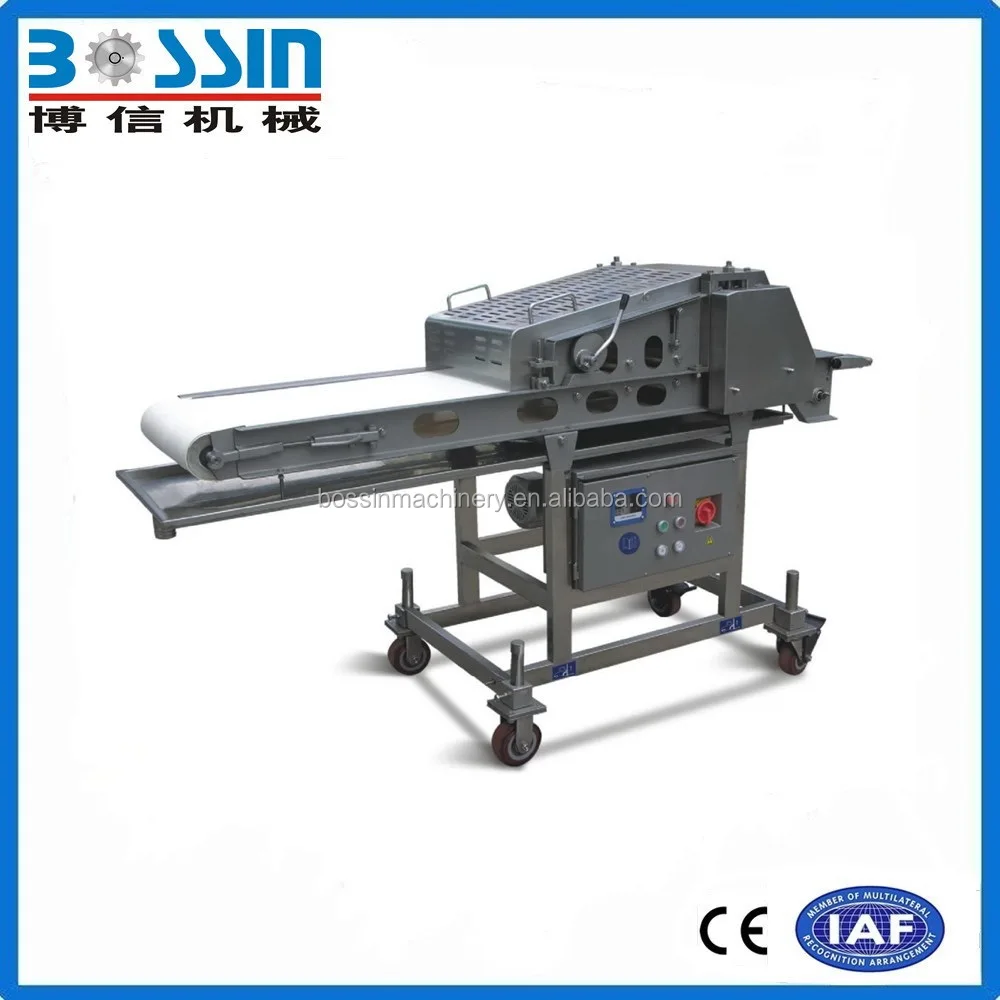 
High speed big capacity meat flatterer skewering machine 