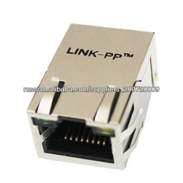разъем rj45 построить- в шести/восемь изолированных lan