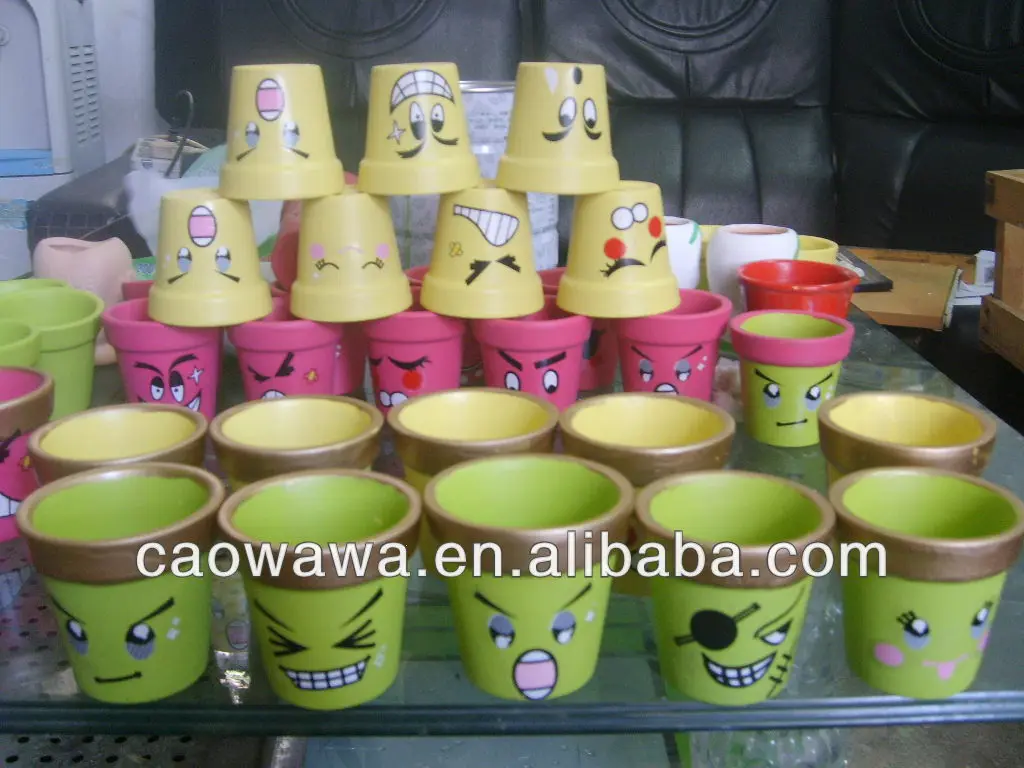 Cheap Flower pot for Home Garden/ Hot Terracotta Pots Wholesale/ China manufactory and sell to Singapore/ Ceramic Plant Pot