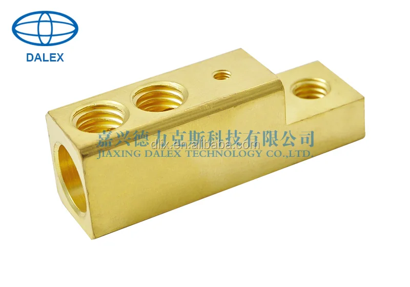 
automatic lathe processing parts/brass internal thread nuts/female thread brass parts 