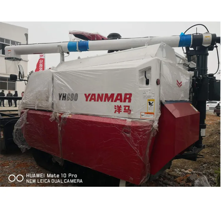 low price Japan YH880 88HP rice wheat combine harvester