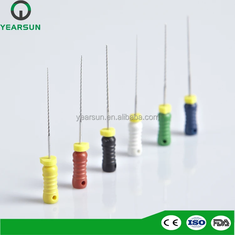 Stainless steel dental endo root mani files K H R file