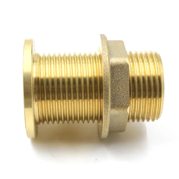 Dzr Brass Back Nut Male Thread Pipe Fitting