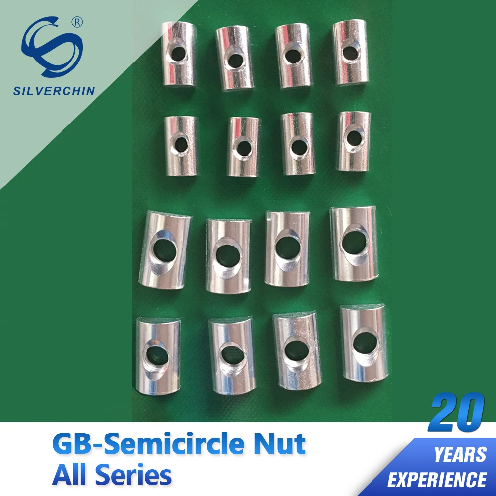 European standard profile elastic nut M5 M6 M8 alloy carbon steel plating nickel