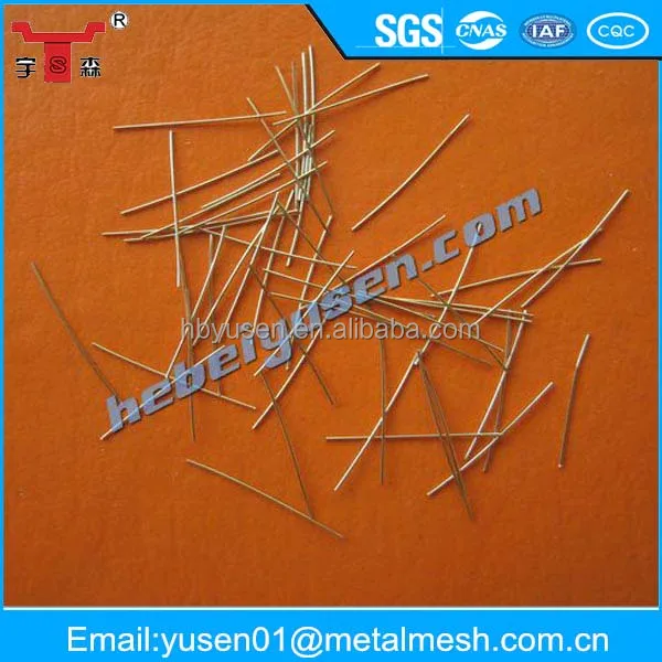 
13mm copper coated micro steel fiber for concrete reinforcement 