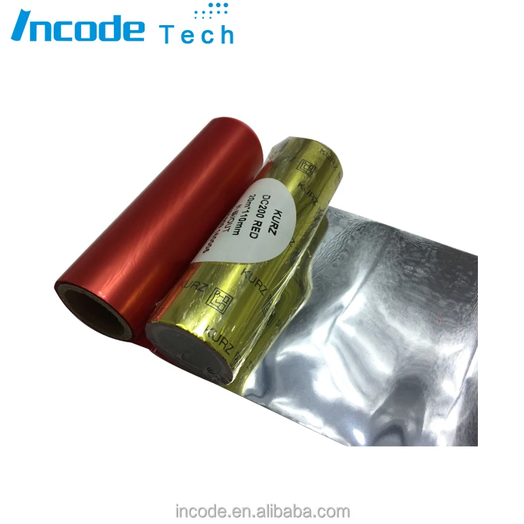 Высококачественные ленты для принтера штрих-кодов TTR, Серебряная лента из вощеной смолы, термоперенос