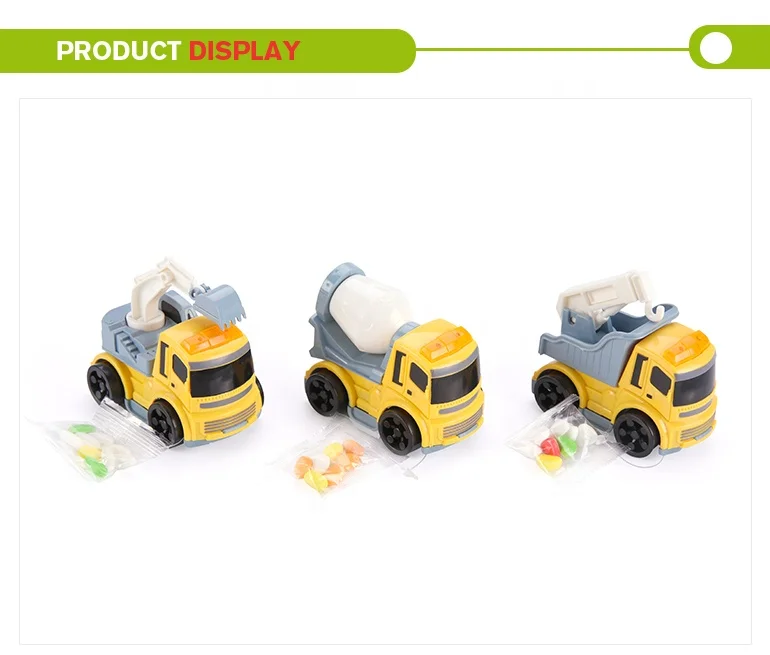 inertial engineering plastic truck car china candy toy for wholesale