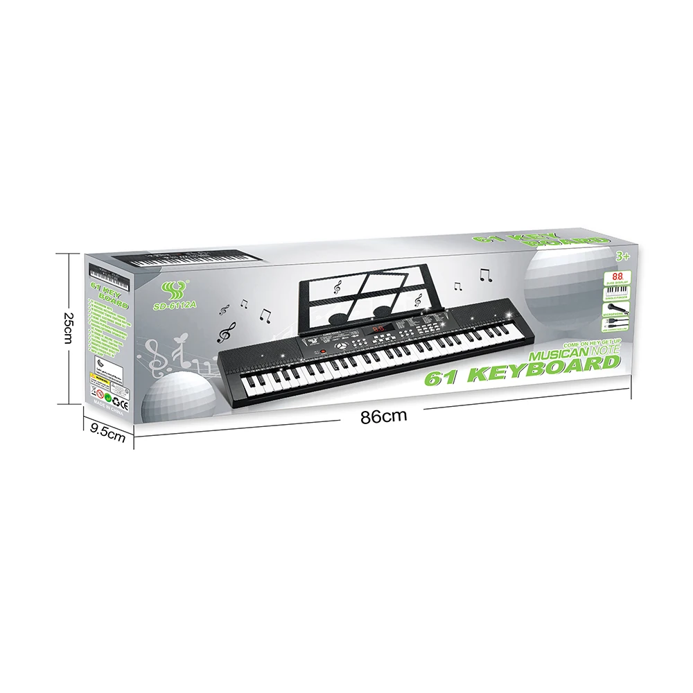 China  High Quality toy Electronic Organ For Instruments Musical Piano Keyboard