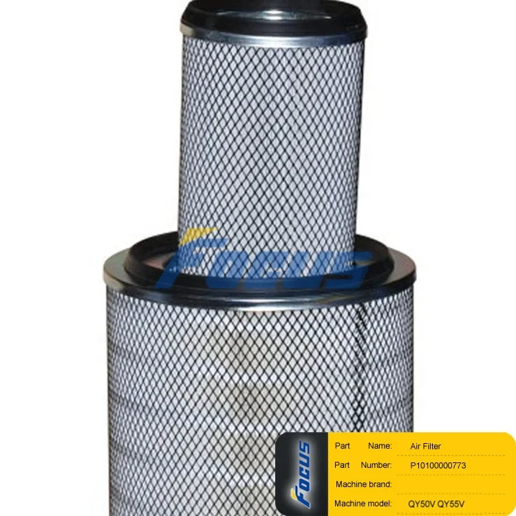 ZOOMLION Truck Crane Spare Parts QY50V QY50V532 QY55V Air Filter  P10100000773