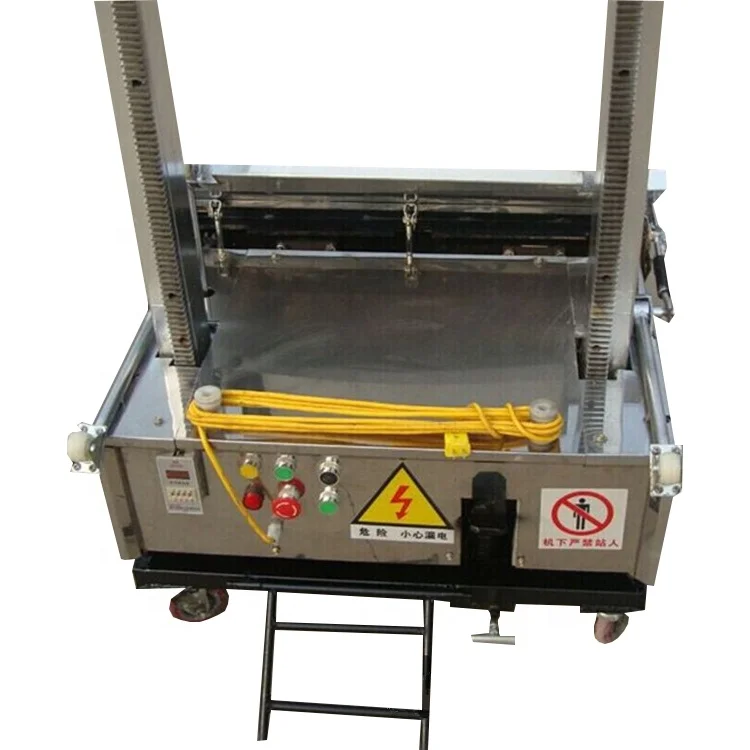 Hot selling automatic 80cm 100cm cement wall rendering machine