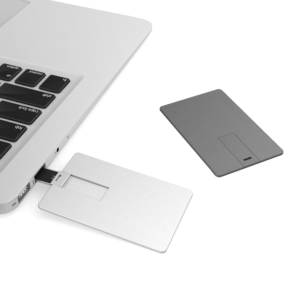  Пользовательские стильные подарки USB флэш-накопитель 2 ГБ 4 8 16 тонкий USB-накопитель для кредитной