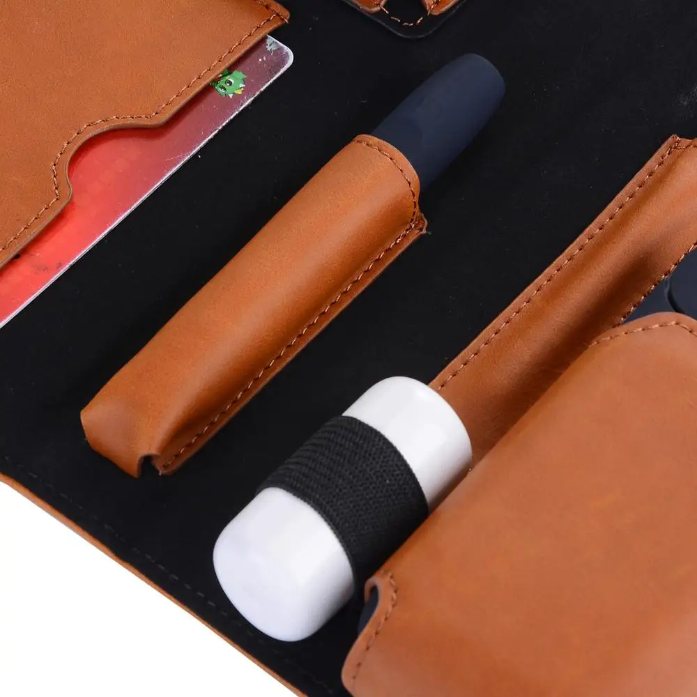 
New Arrival Electronic Cigarette Carrying Case for IQOS Multi-function Scrub Pouch Bag for E-Cigarette 