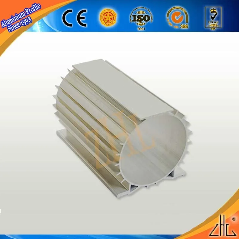 Горячая! поставки алюминия связаны плавник теплоотвод, OEM гонок для алюминия плавник теплоотвод