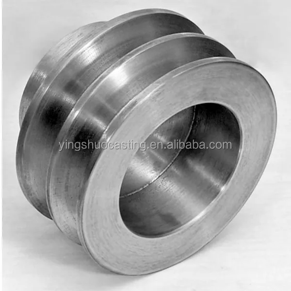 
Custom made fabrication heavy duty hanging industrial V belt aluminum roller pulley rope lifting pulley 