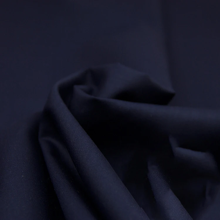 Wholesale Polyester Dubai Satin Fabric Korean Black Abaya