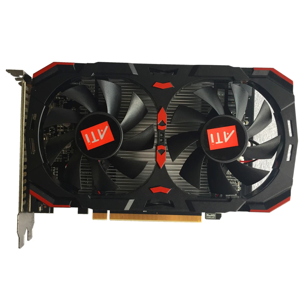 2018 видеокарта AMD vga игровая rx460 4 ГБ ddr5 Видеокарта rx560 Гб