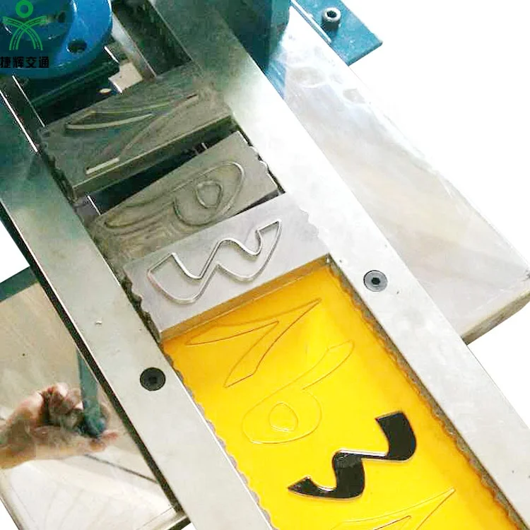 Aluminum License Plate Embossing Machine Double Layer Car Number Plate Making Machine