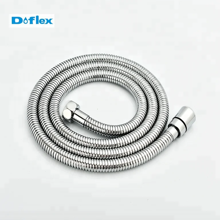 
SH001 extension the length stainless steel double lock bathroom shower hose 
