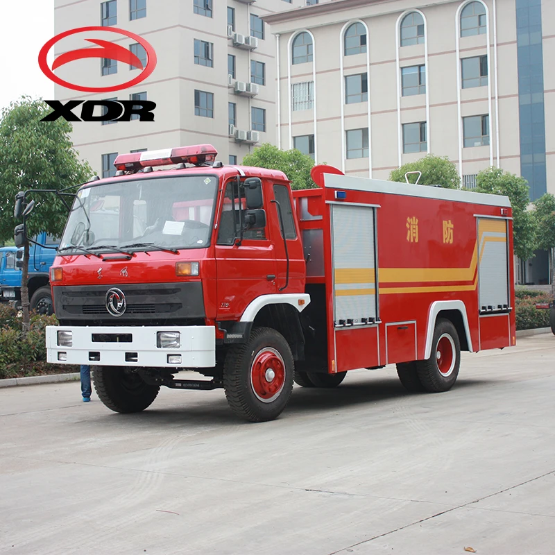 DF 145 5ton 5000liters XDR water fire truck engine