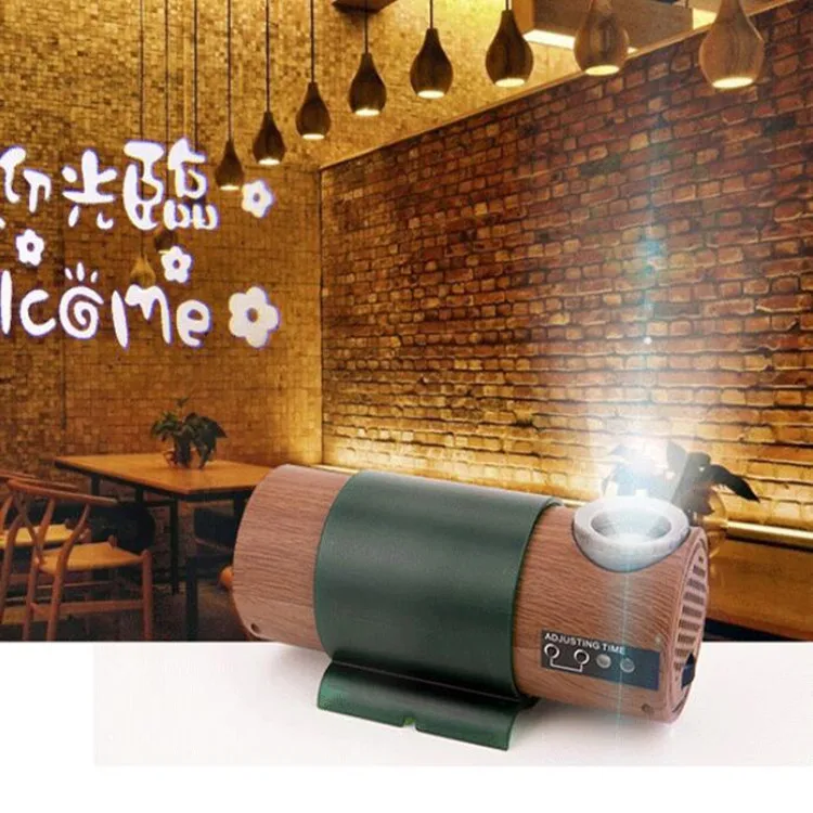 creative innovative decorative smart light LED wall clock projector