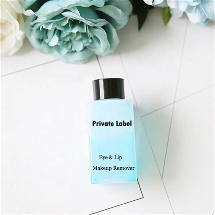 Private Label Waterproof Organic Liquid Oil Free Make Up Remover Gentle Cleansing Face Eye Makeup Remover