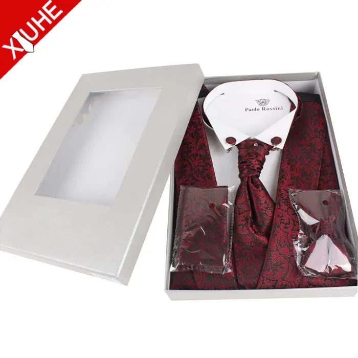 Новый дизайн новейший мужской галстук свадебный жилет с галстуком-бабочкой галстук-бабочкой носовой платок свадебный жилет