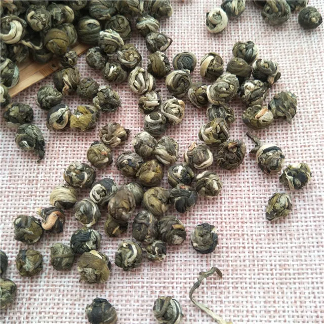 Mo li long zhu EU Standard Superior Chinese leaves tea Jasmine Pearl Scented ball Tea