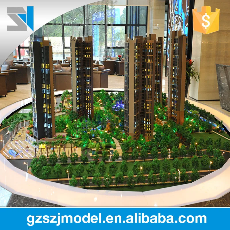 Multi Storey Department Building Model for Property Investment ,3ds max models