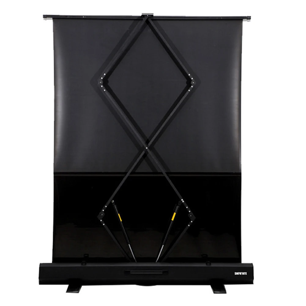 60 дюймов 4:3 напольный проекционный экран/портативный напольный экран проектора