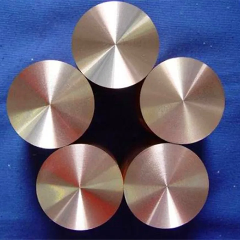 Professional Manufacturer CuW70 polished Tungsten Copper Alloy Disc