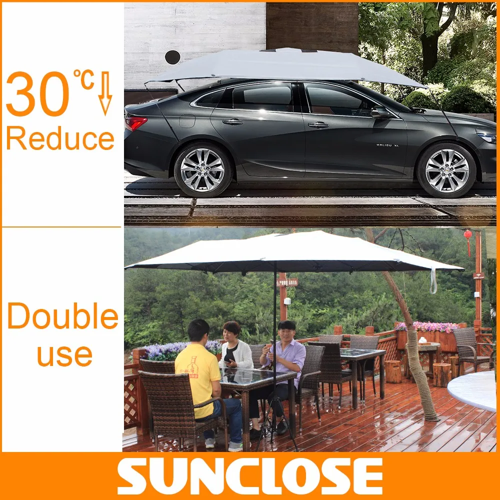 Автомобиль Sunlose пива открытый пляжный зонт зонтик дешево купить оптом зонтик покрытие автомобиля водонепроницаемый