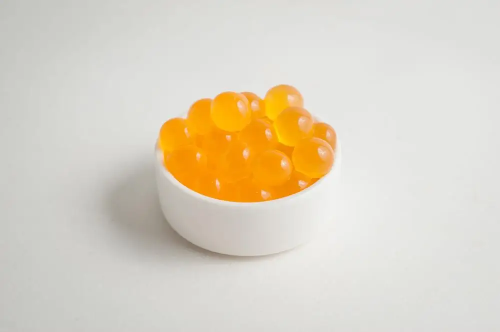 
Best Selling Juicy Mango Popping Boba Jelly Balls 