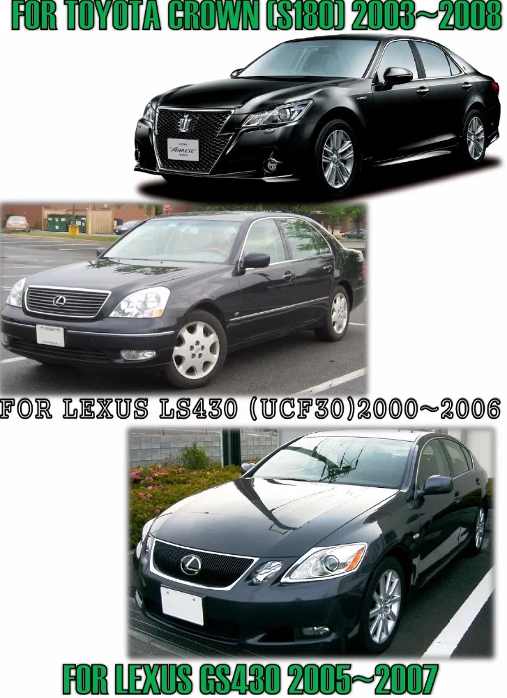 Car Body Parts FOR RHD LEXUS LS430 GS430 LED SIDE REAR MIRROR COVER