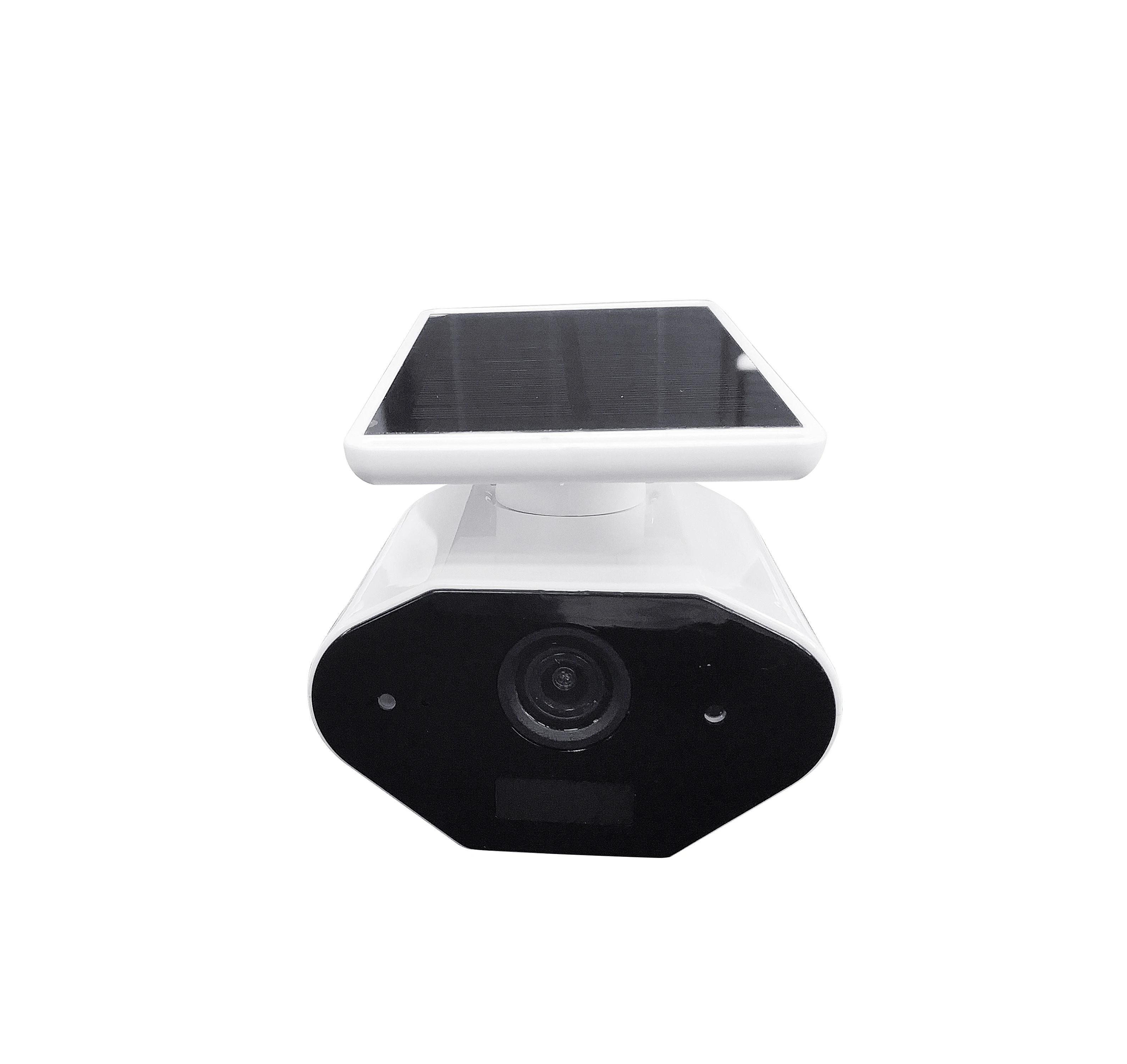 Solar Weatherproof Outdoor WiFi Surveillance Camera with Solar Panel, Facial Recognition, Night Vision