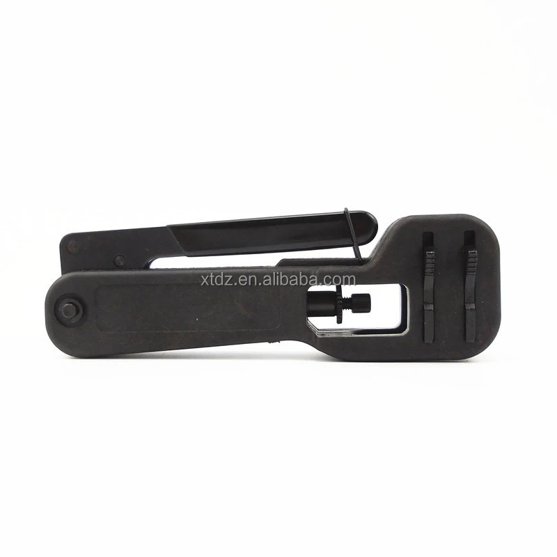 RG59/6/11 coaxial cable extrusion tool Manual crimping tool F head crimping tool