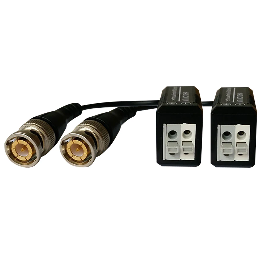 
Hight efficiency 1 channel passive video balun twisted-pair HD CVI TVI AHD 