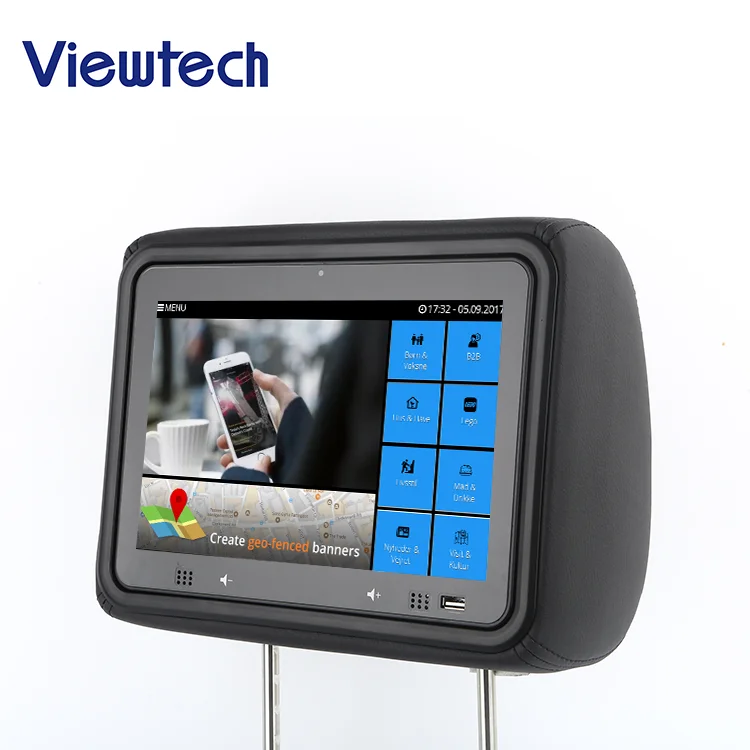 10 0 дюймов 3 г/4 г такси на заднем сиденье рекламы видео монитор плеер