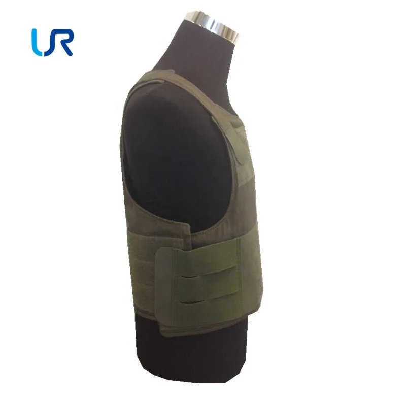 wholesale light weight  concealed military  green bullet proof vest  jacket with plate