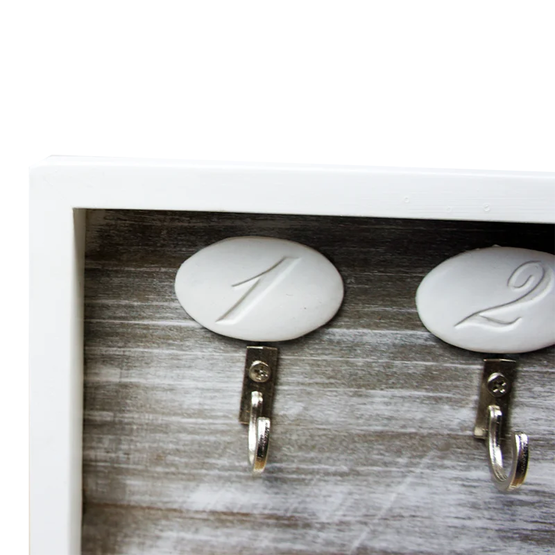 
Chic Wall Mounted Hanging Holder Key Rack Hooks 